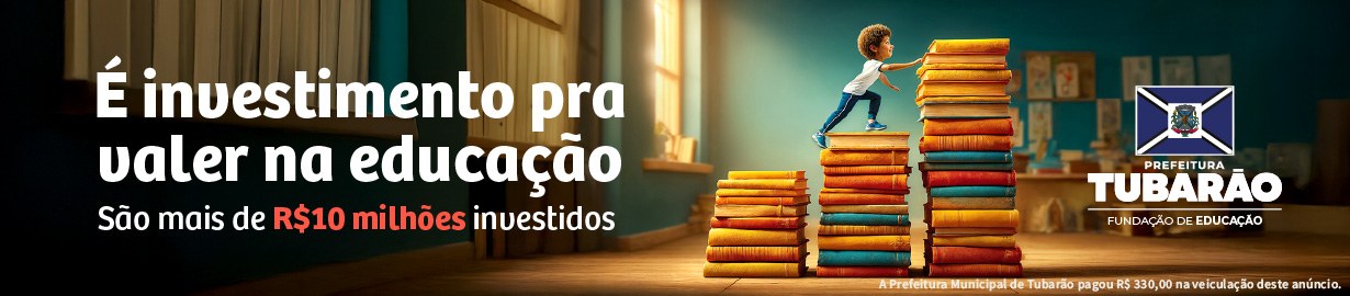 Banner - Investimento Educação_Portal Info Sul - 1230x270