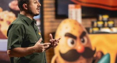 Empresário tubaronense Jhow Batata participa do reality Shark Tank Brasil Foto: divulgação | Sony Channel