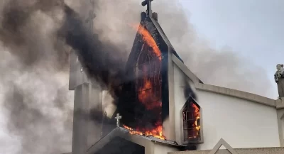 Foto: Bombeiros Voluntários de Jaguaruna